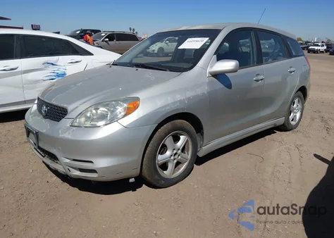 2003 Toyota Matrix Xr from USA, damaged, VIN 2T1KR32E33C104968